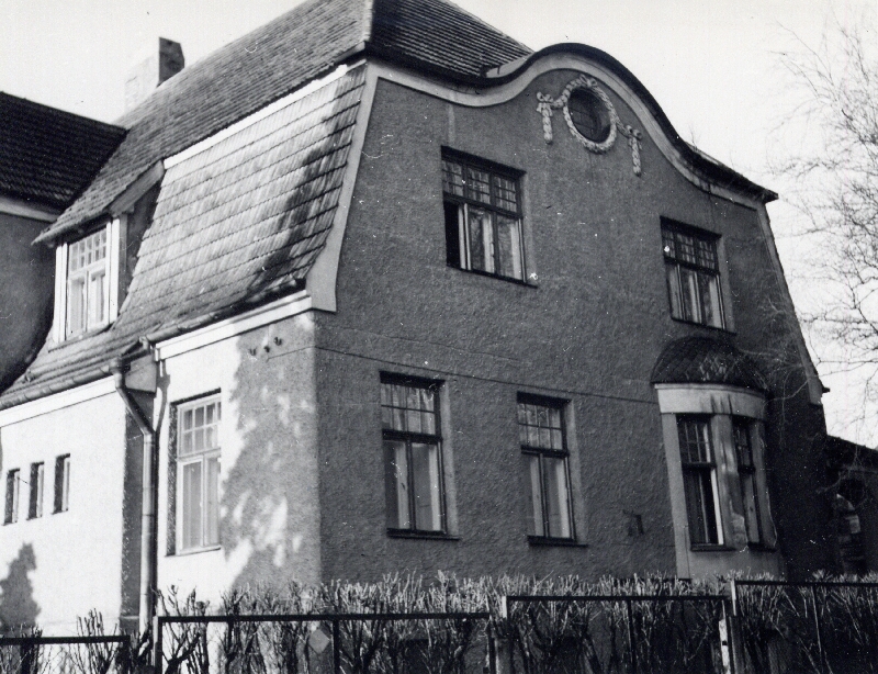 Private house in Tartu Era 1. Architect Viktor Kessler