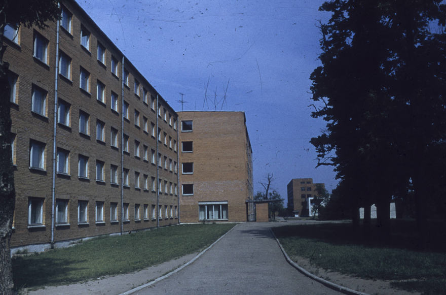 Unit building in Tartu, view of the building