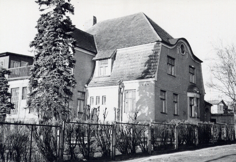 Private house in Tartu Era 1. Architect Viktor Kessler