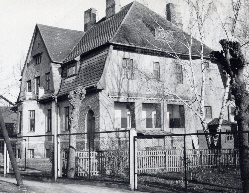 Private house in Tartu Era 2. Architect Viktor Kessler