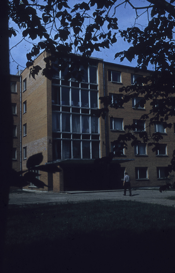 Unit building in Tartu, view of the building