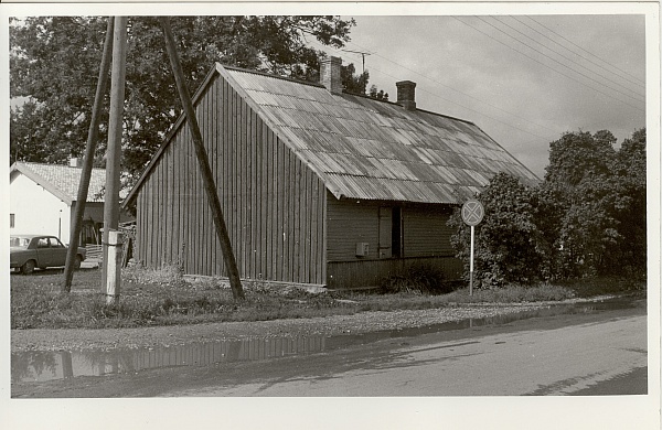 Photo, Paide RTK residential house in dog 1984.
