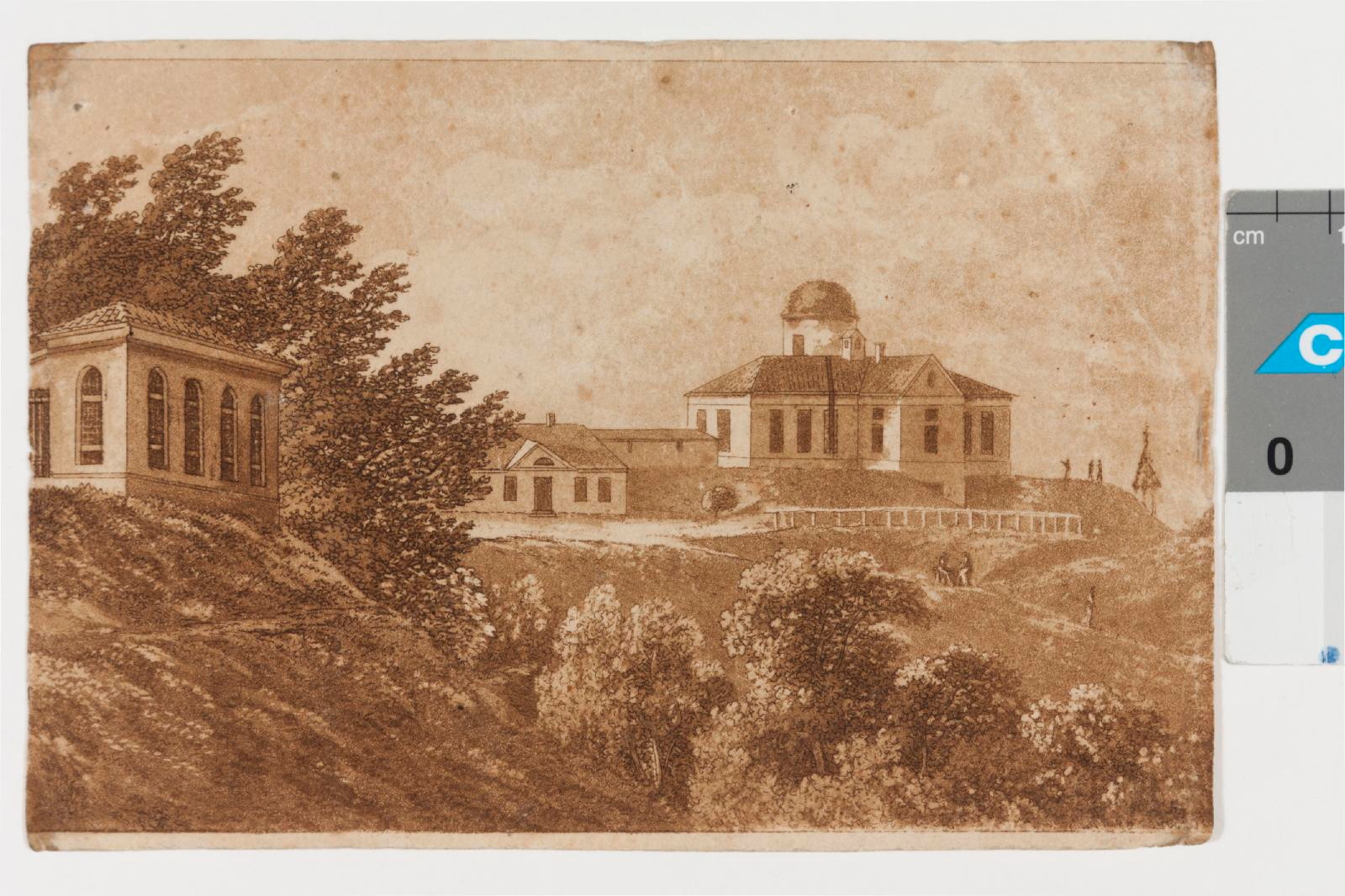 Clara, August. Star Tower. 1821. Acquaintance, outdoor. Pl 7,3 x 11,3
