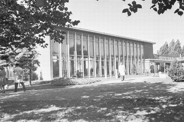 Flower pavilion in Tallinn.