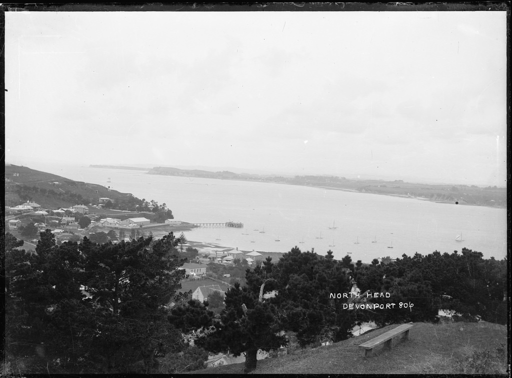 View looking from Devonport Domain towards North Head and Torpedo Bay