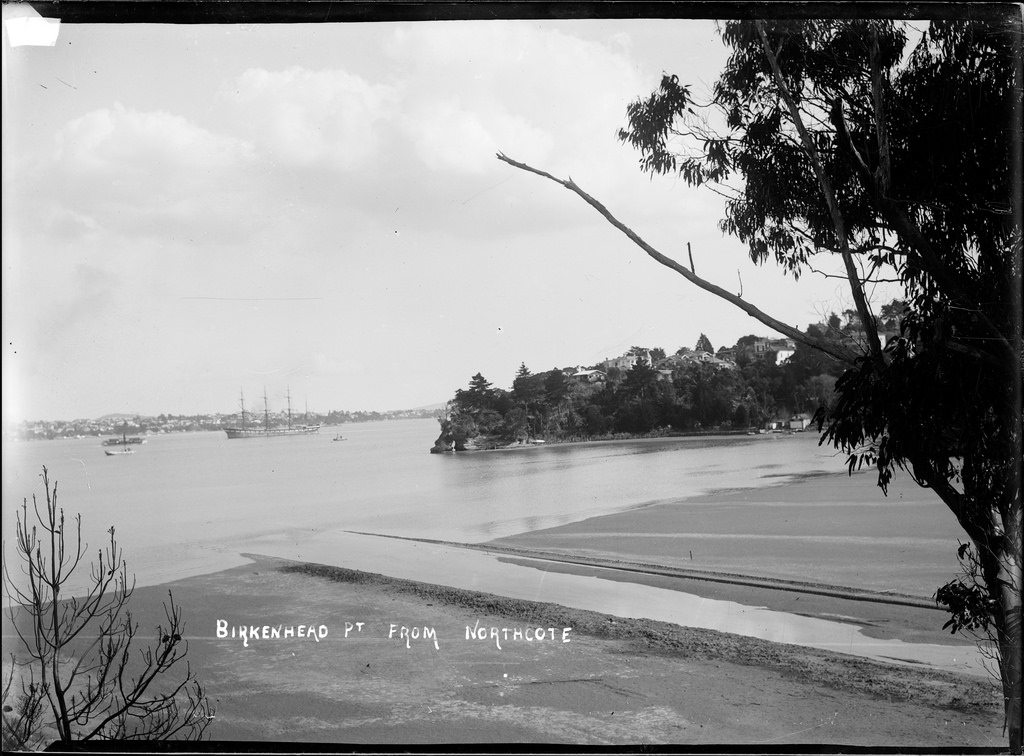 View of Birkenhead Point from Northcote, Auckland
