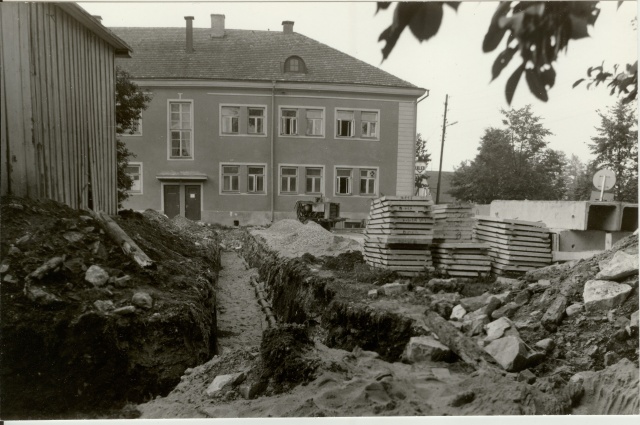 Photo open crawl Paide Pärnu Street 3 in the hook 1985
