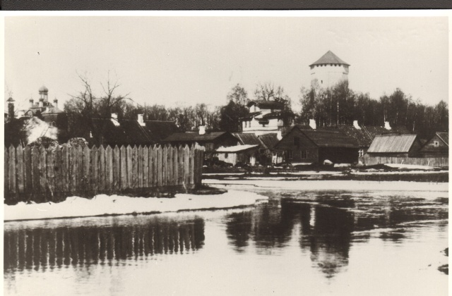 Photocopy, view Paidele near Parkal Street in the first half of the 20th century