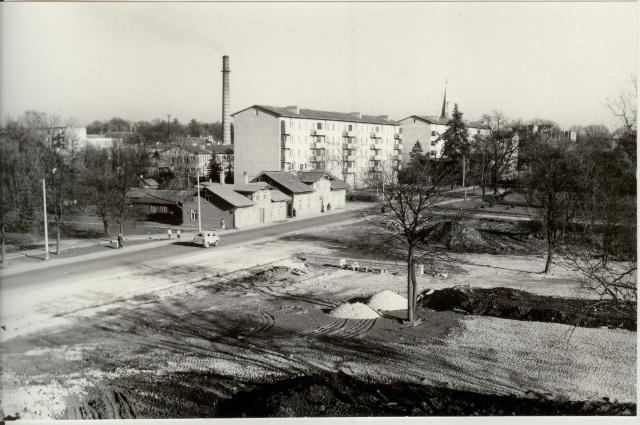 Photo Paide Pärnu Street 1987