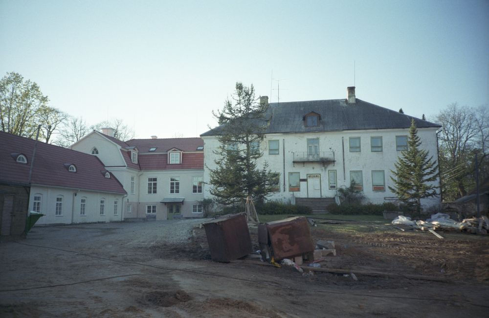 Ruusmäe (Rogosi) castle type manor courtyard, adjacent buildings and gentleman house