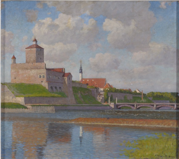 View of Narva Hermann Fortress