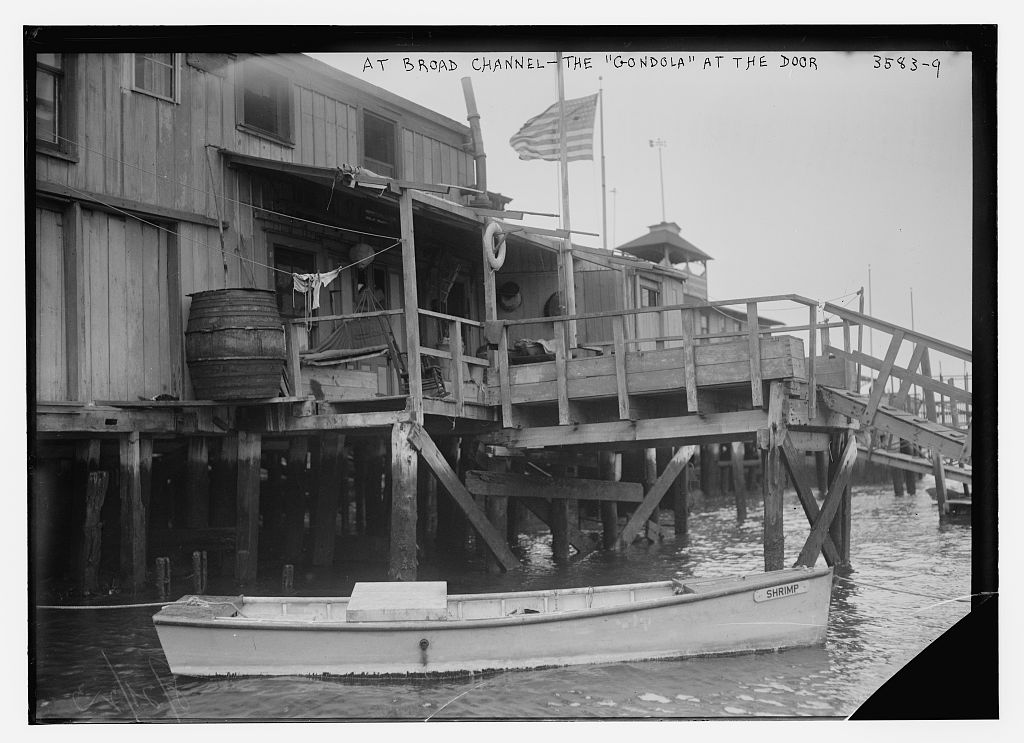 At Broad Channel -- the "Gondola" at the door (Loc)