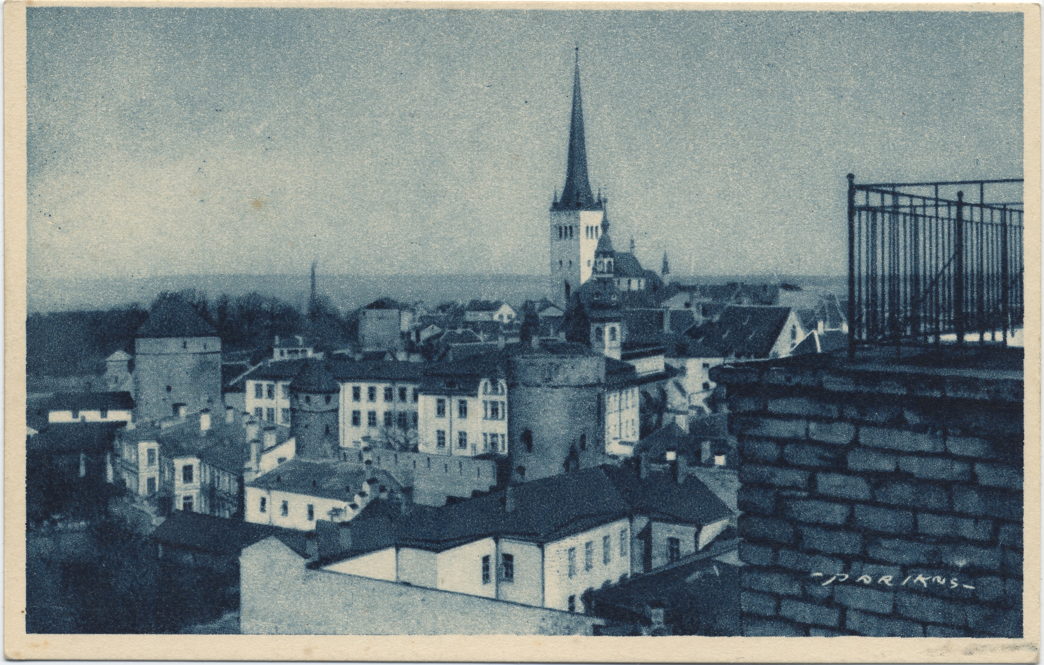 Tallinn : view from Toompea