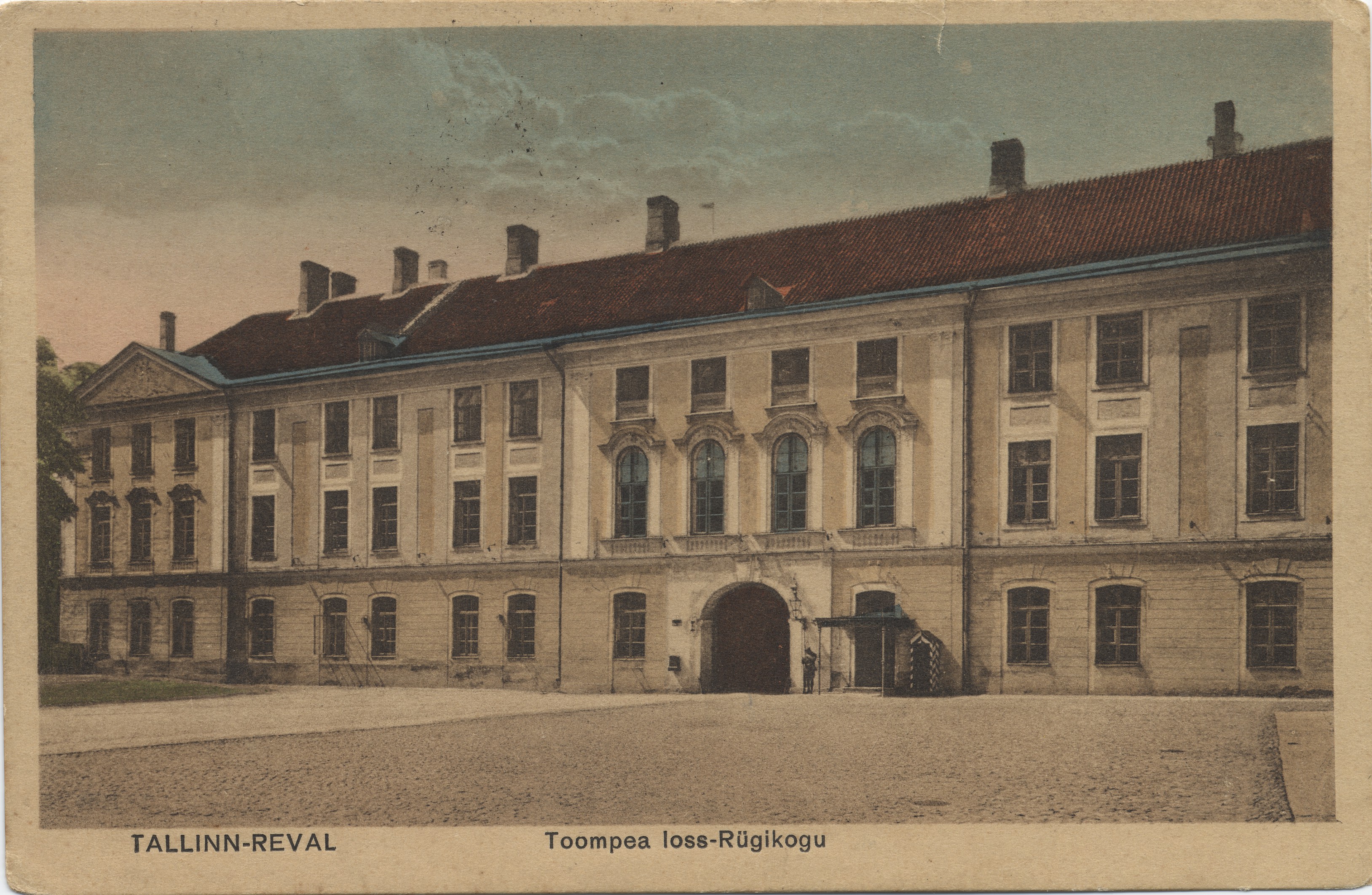 Tallinn-reval : Toompea Castle-Riigikogu