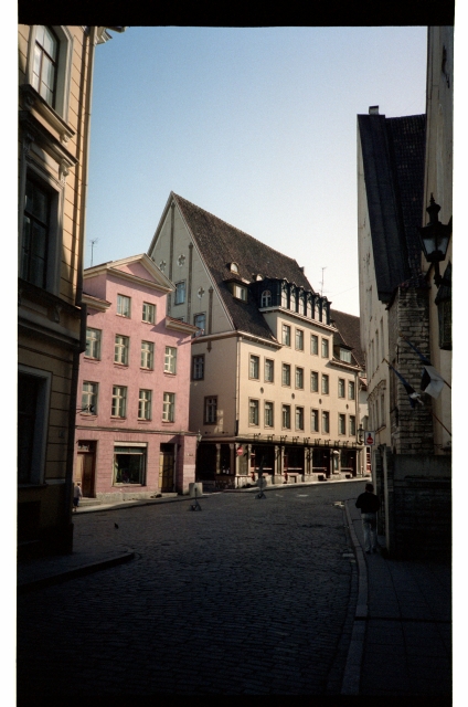 Street in Tallinn Old Town