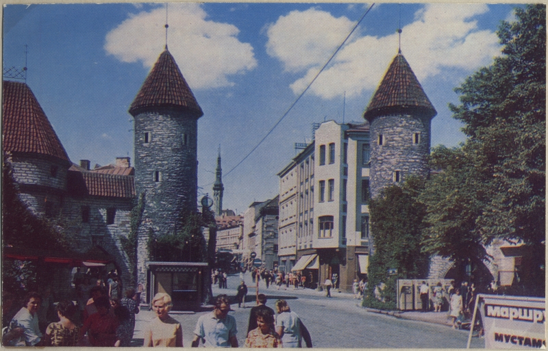 View of Tallinn : Viru Gate