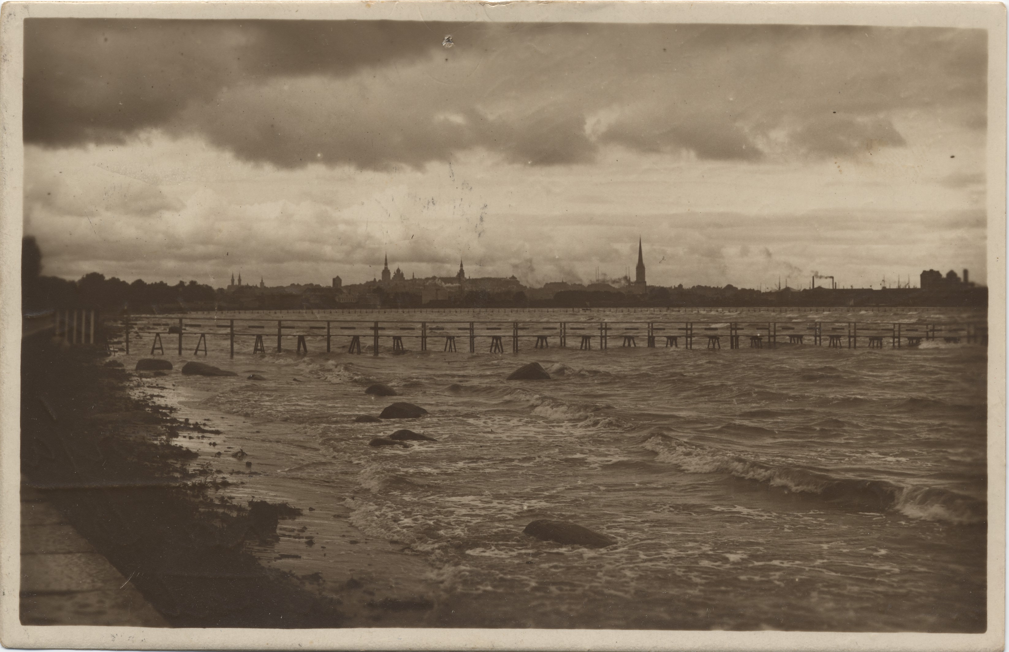 Estonia-tallinn : view from the sea