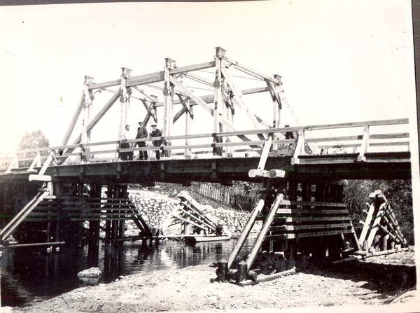 Photo Loksa bridge 1933