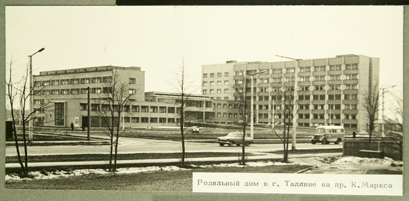 Birthplace in Tallinn by K. Marx