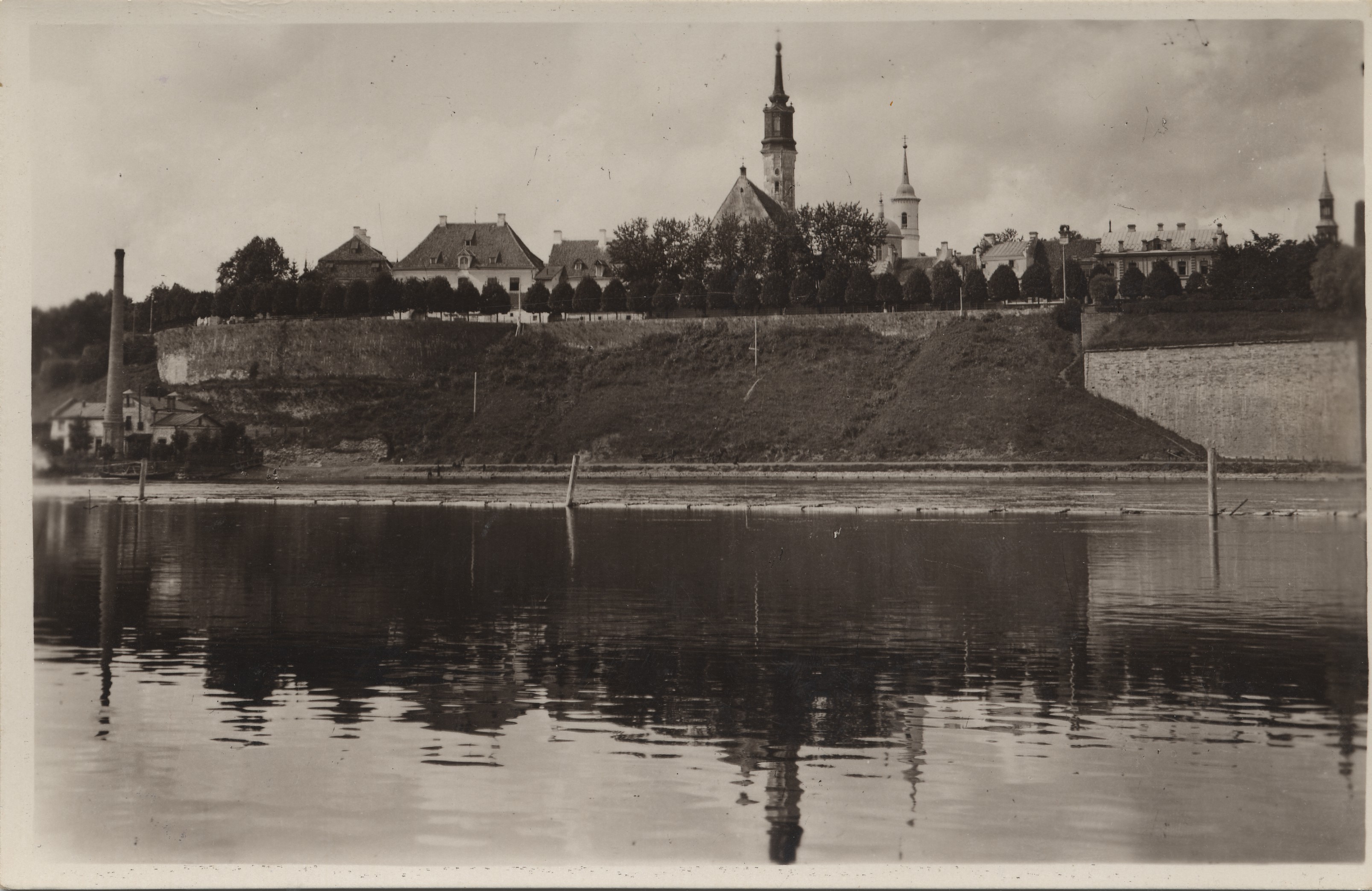 Estonia : The wall of Narva Old Fortress