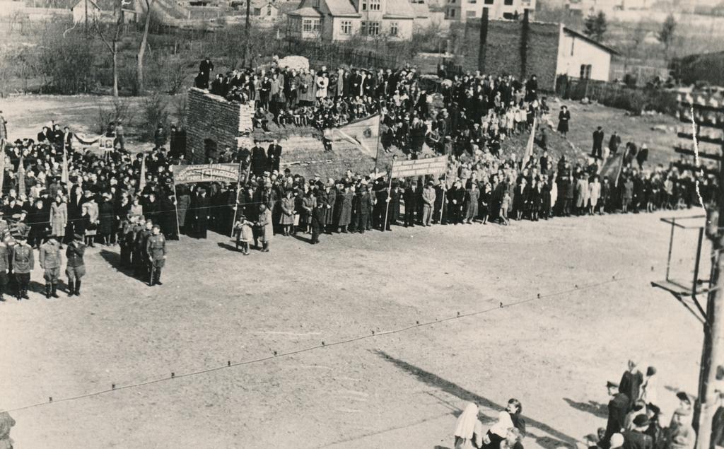 Rakvere, 1 May demonstration