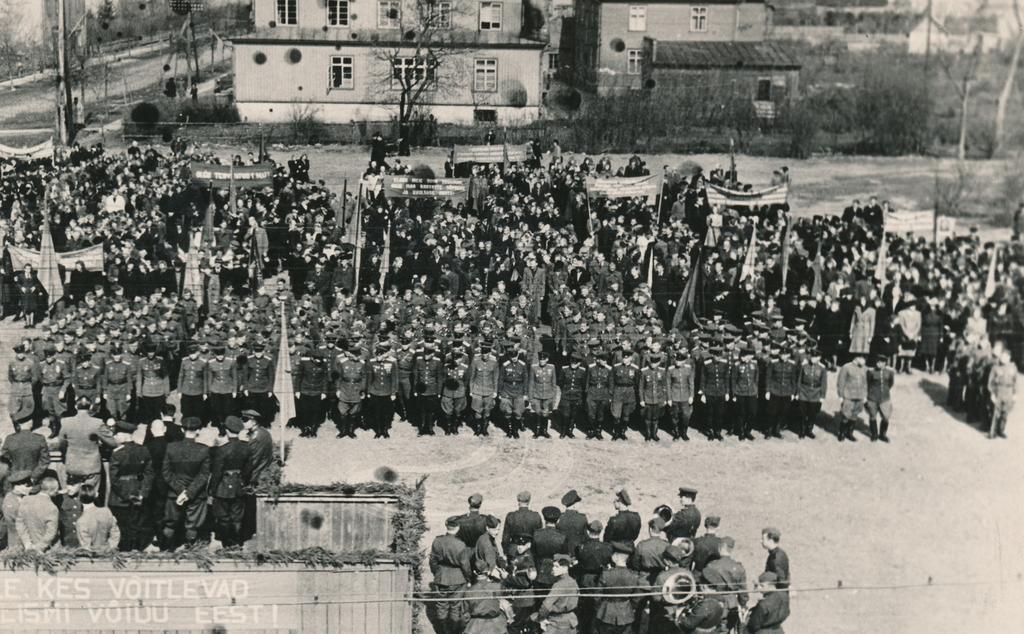Rakvere, 1 May demonstration