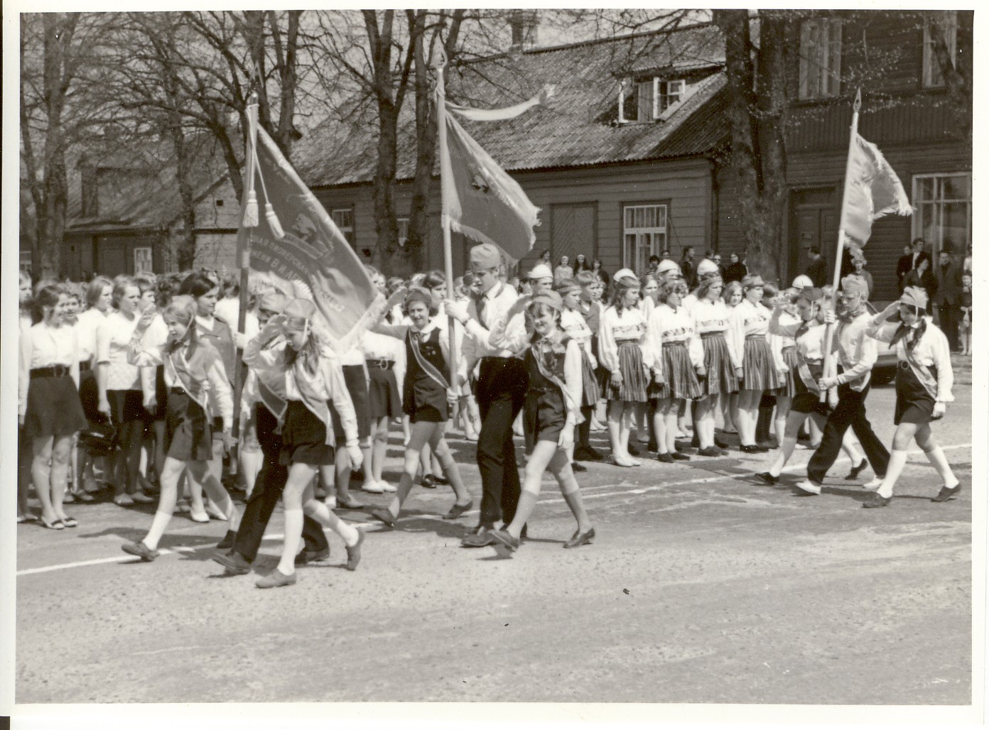 Photo, the 50th anniversary of the Pionier Organization of Paide District in Paides 20.05.1972.