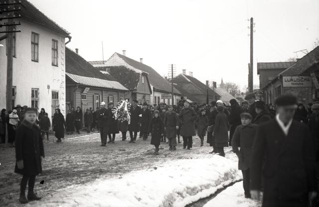 Funeral trip on Tallinn Street, Kuressaare