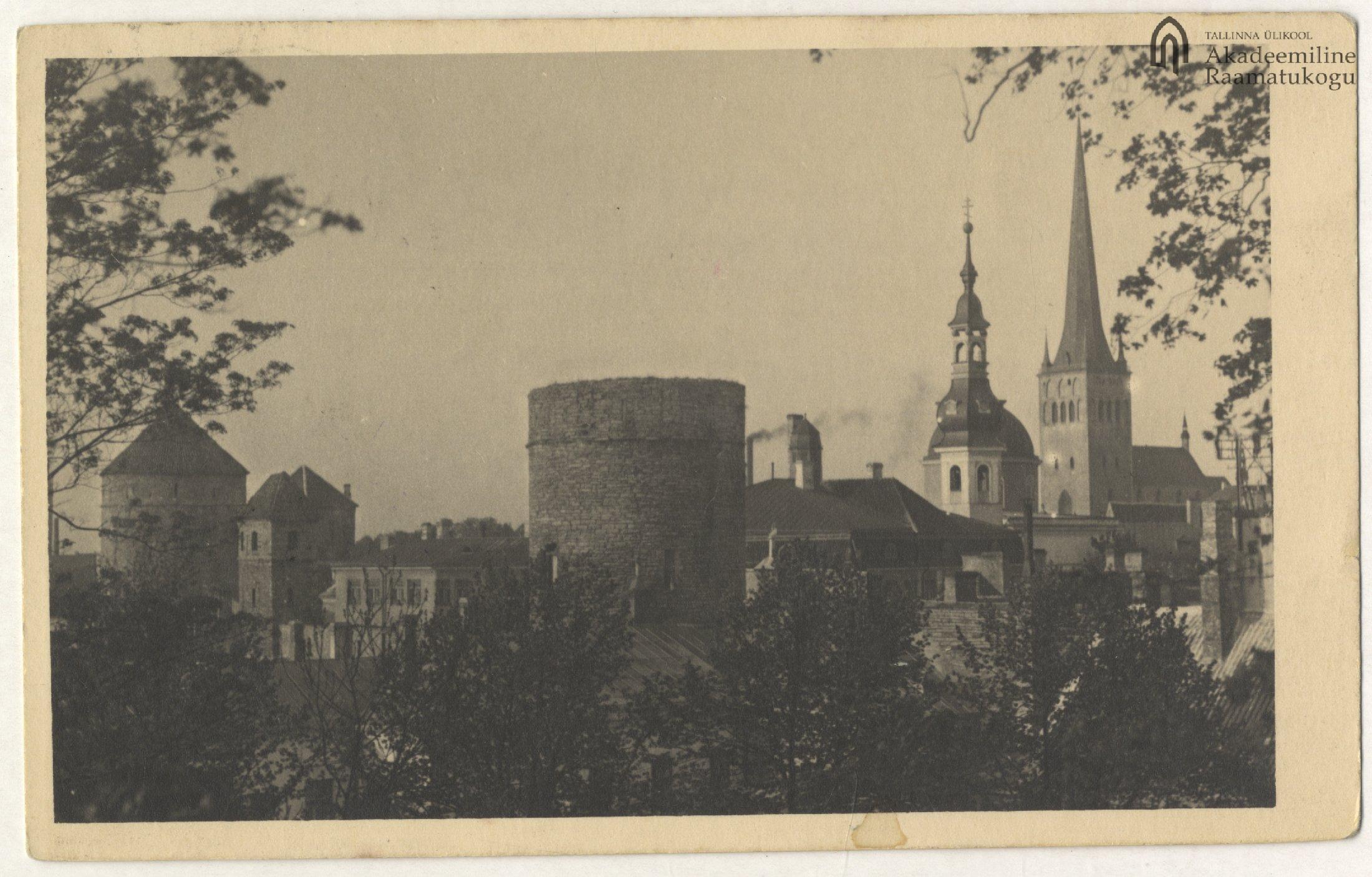 View of the Old Town of Tallinn