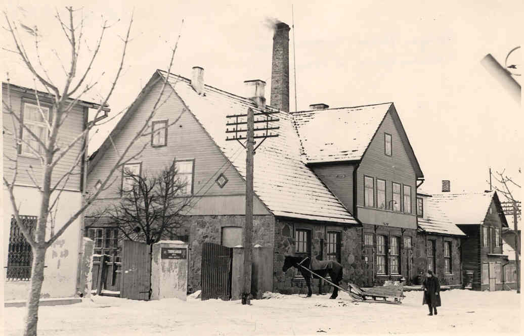 Industrial building of Kolga-Jaani Milk Association in 1944.