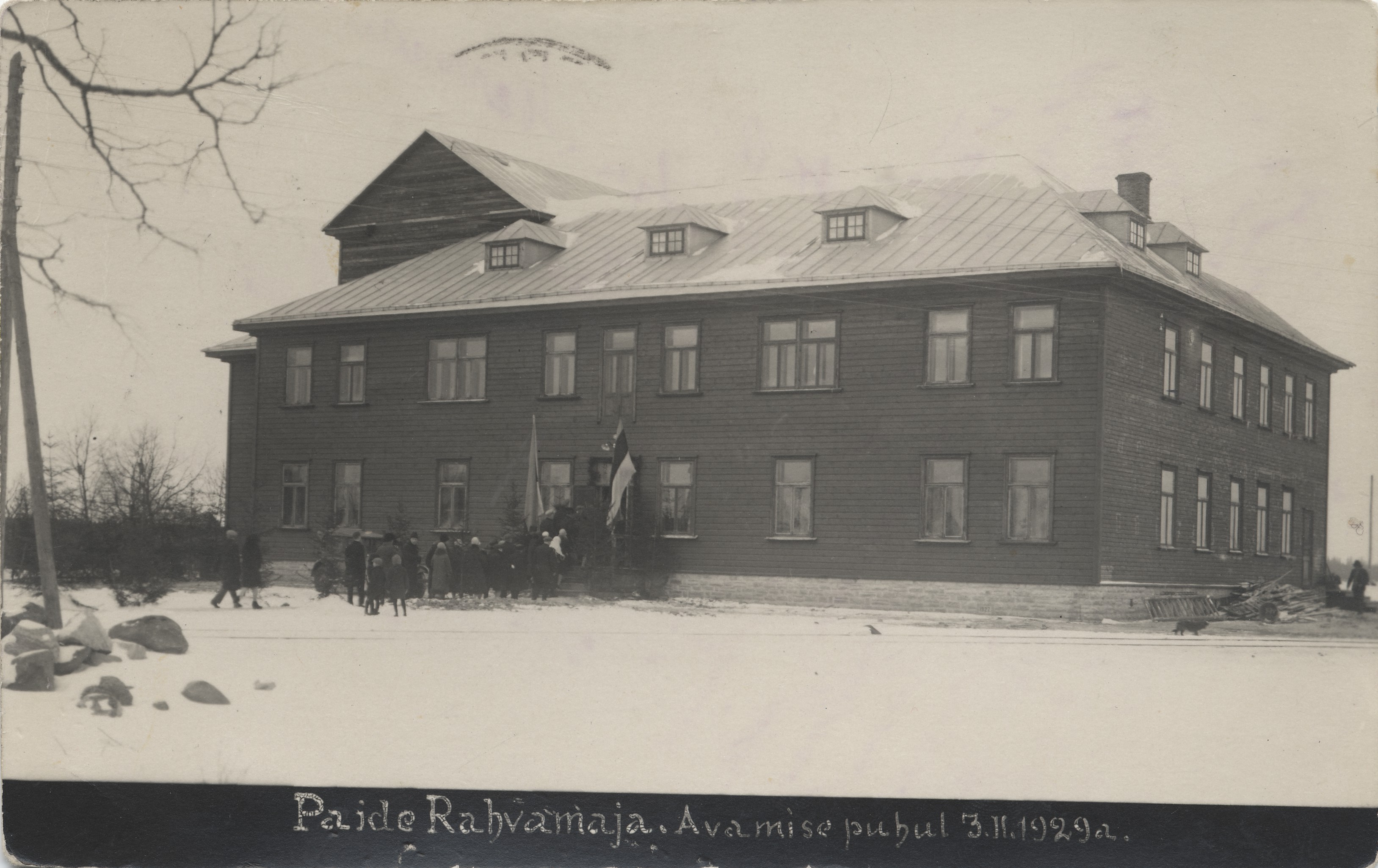 On the opening of Paide folk house 3.II.1929