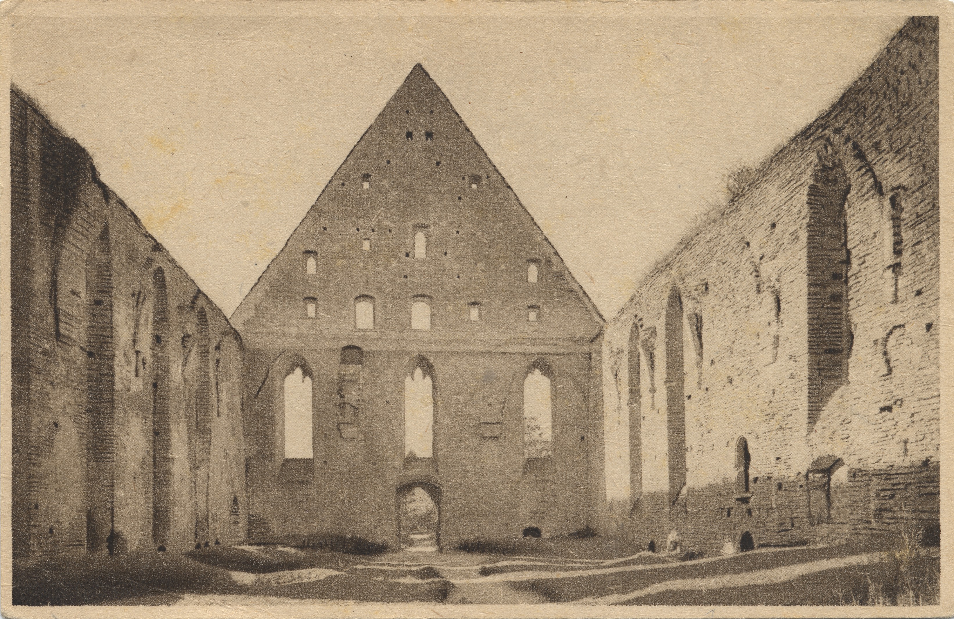 Estonia : Pirita monastery ruins = Die Ruinen des Brigittenklosters