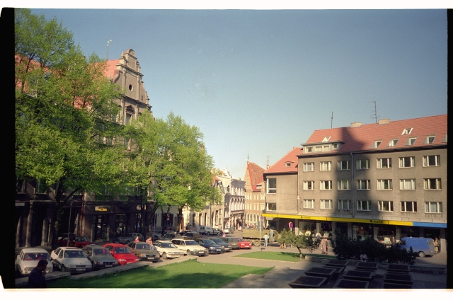 View from Harju Street to Harju Street in Tallinn