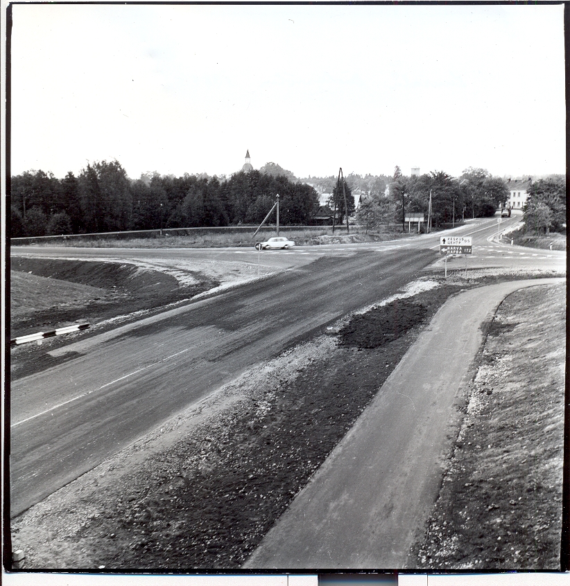 Photo Kuusalu traffic shoulder 1981-1983