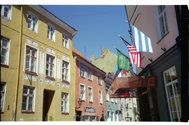 Rataskaev Street in the Old Town of Tallinn