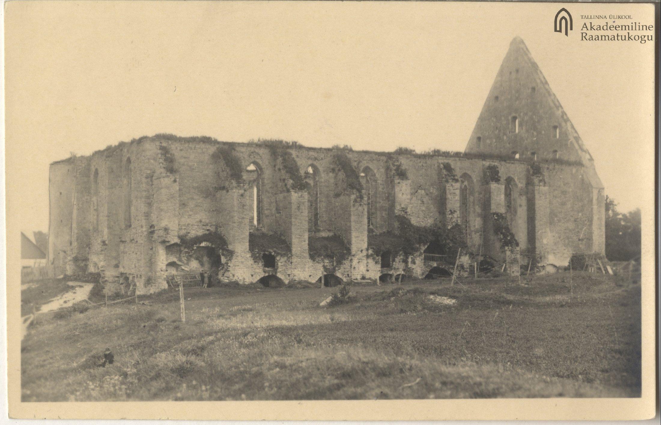 Tallinn. Ruins of the Pirita Monastery Church