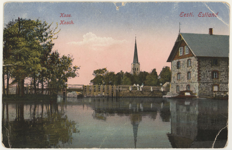 Kose veski and church