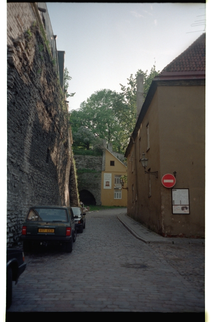 Rüütli Street in Tallinn Old Town