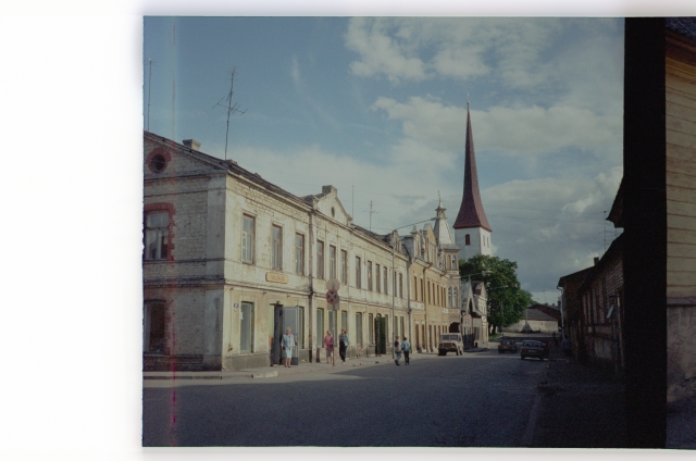 Long street in Rakvere