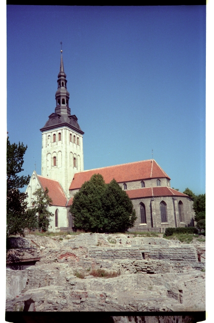 View of the Tallinn Niguliste Church