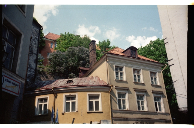 Buildings in the Old Town of Tallinn
