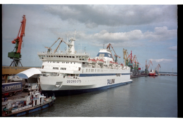 Passenger Ship Georg Ots Tallinn Travel Port