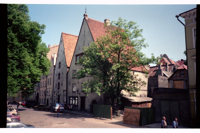 Building complex Three Venda in the Old Town of Tallinn, Laial Street