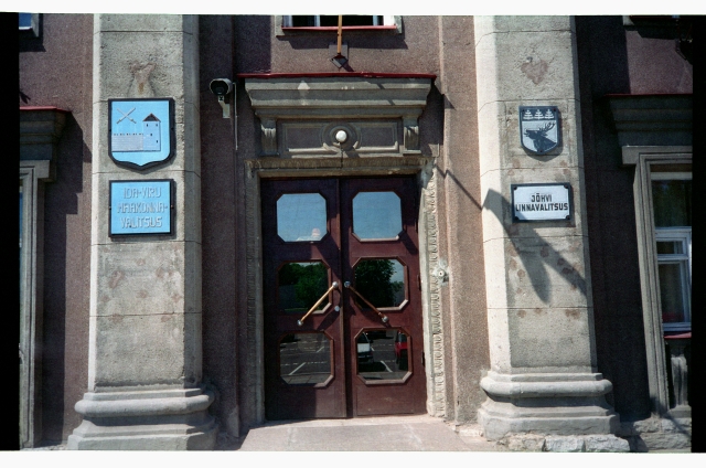 Entrance to Jõhvi city government building
