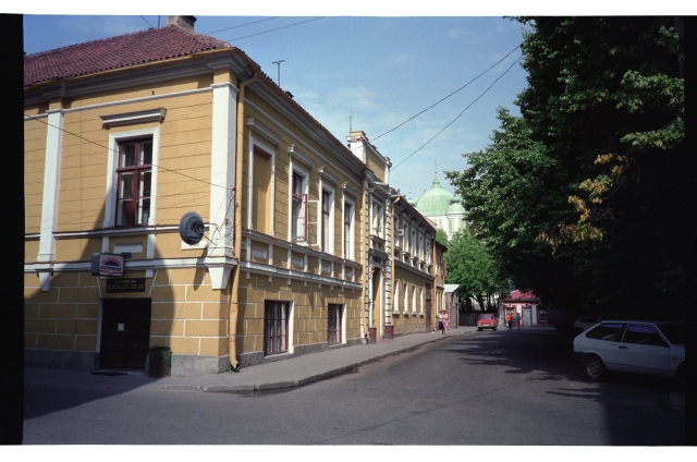 Social building in Tartu on the corner of Gildi and Company Street
