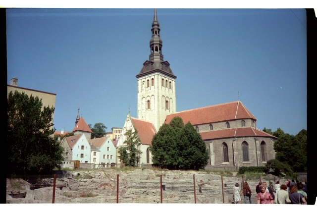 View of the Tallinn Niguliste Church