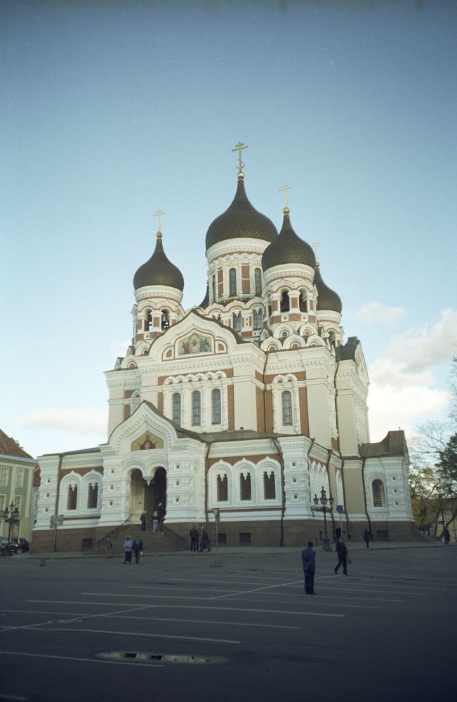Tallinn Orthodox Aleksander Nevski Cathedral (1894-1900, arh. M. Preobraženski).