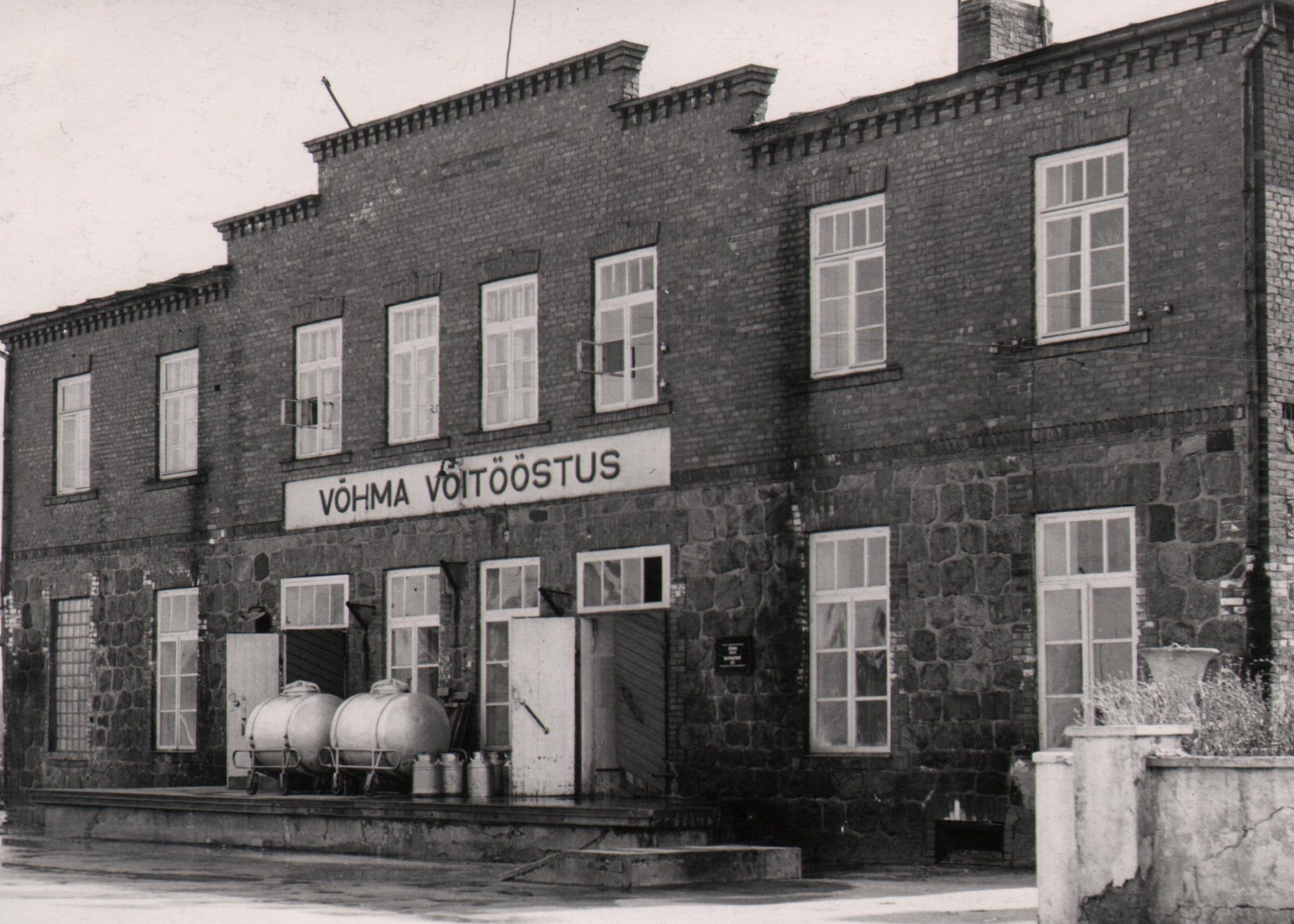Võhma Butter Industry in 1966, is subject to Viljandi PTK.