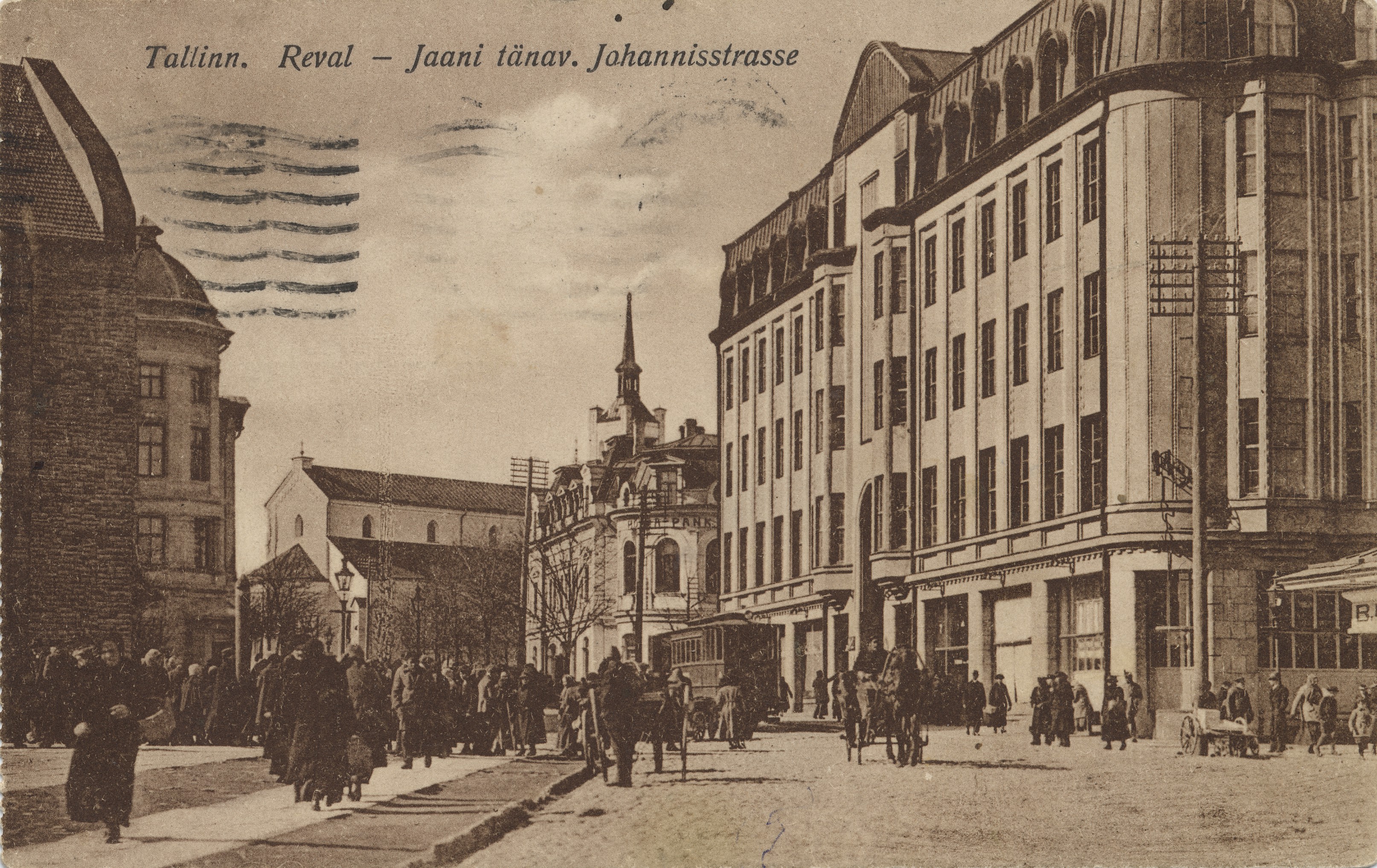 Tallinn : Jaani Street = Reval : Johannisstrasse