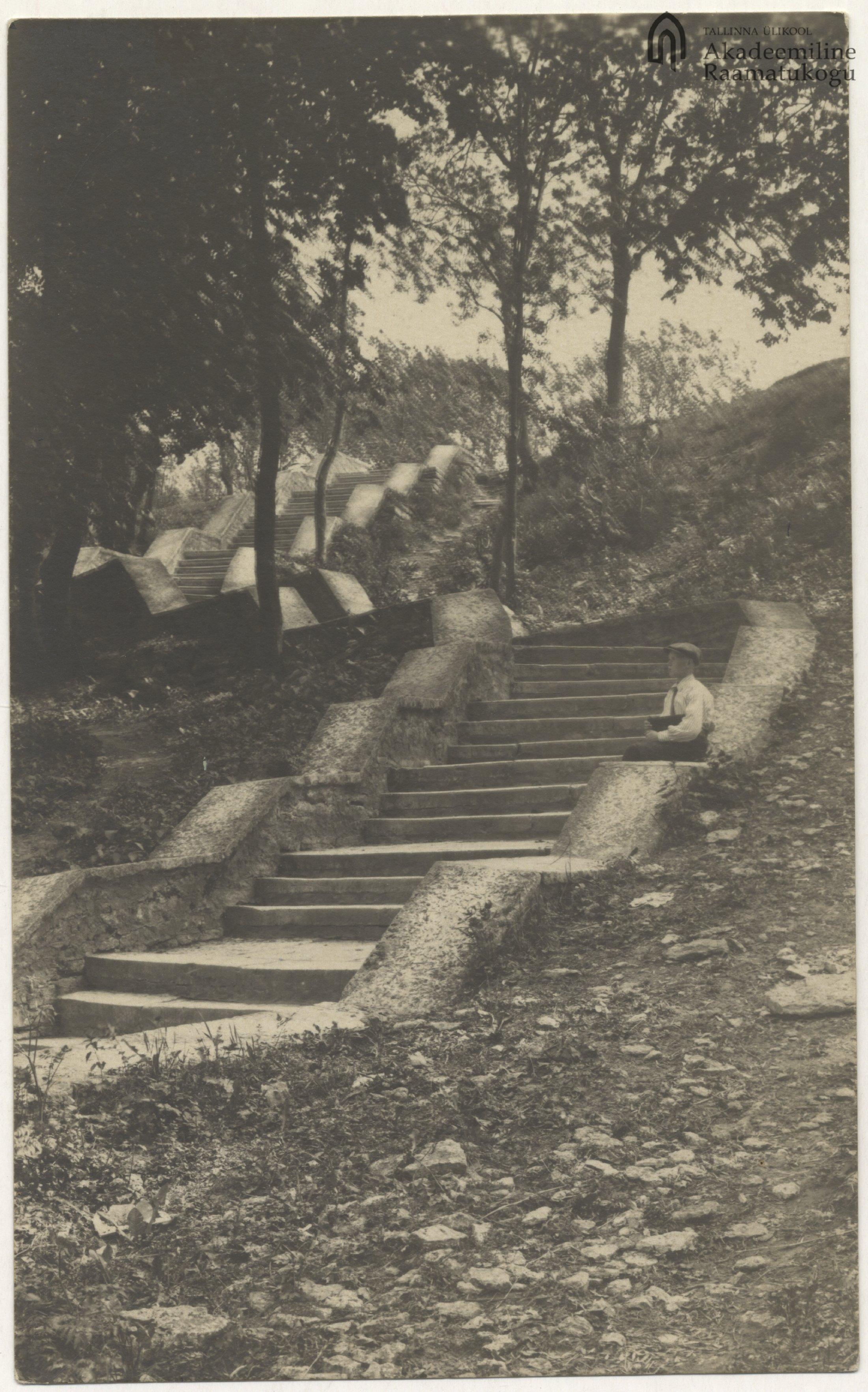 Staircase on Lasnamäe's hill